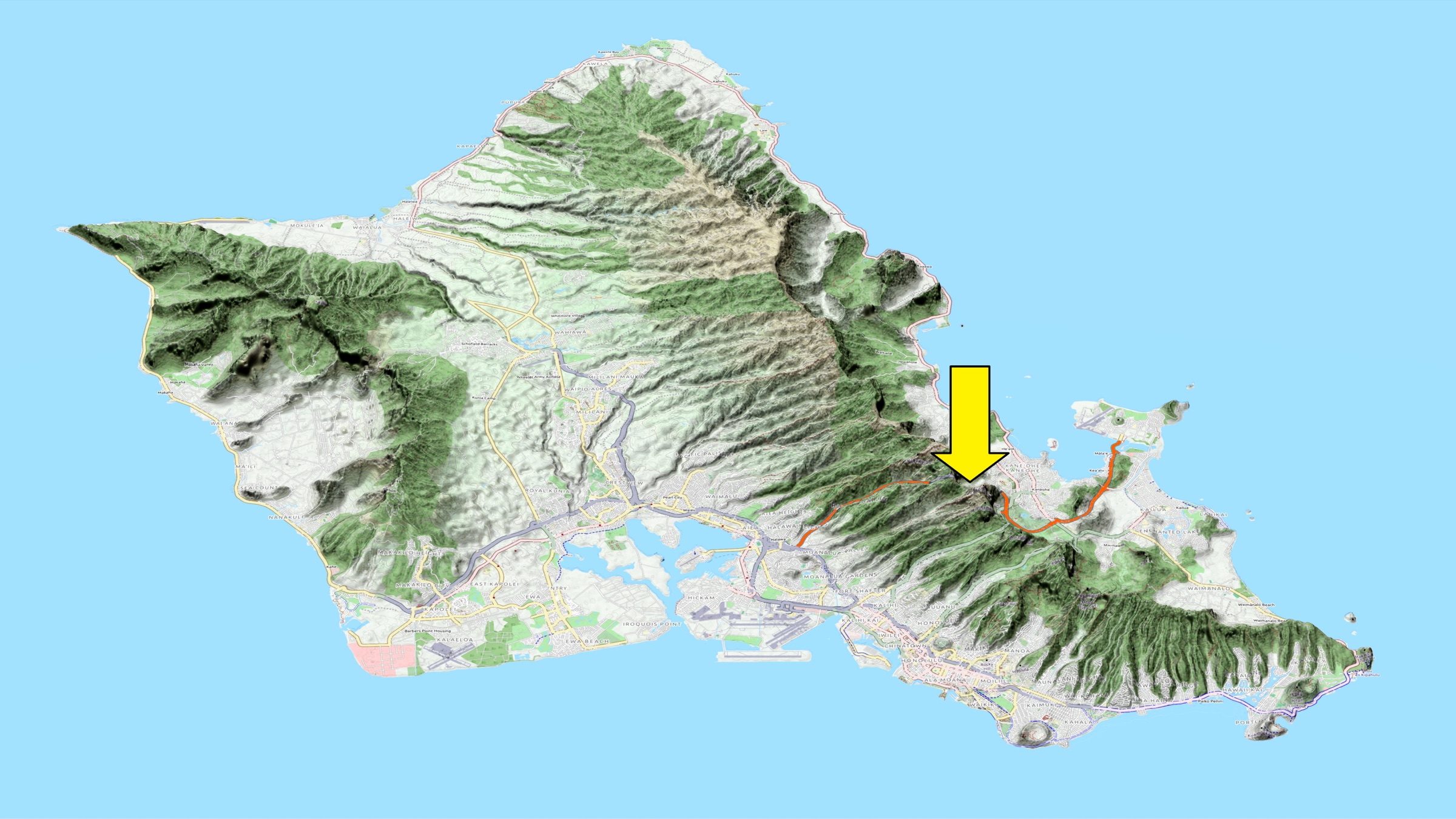 Windward Oahu landscape